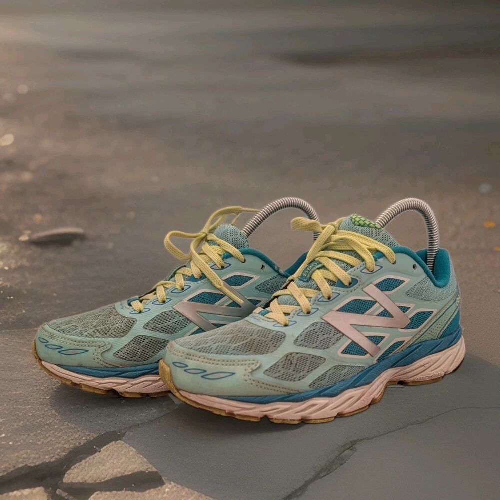 New Balance 880 v5 Women's Size 7 B Running Shoes Blue Green W880GG5 Abzorb